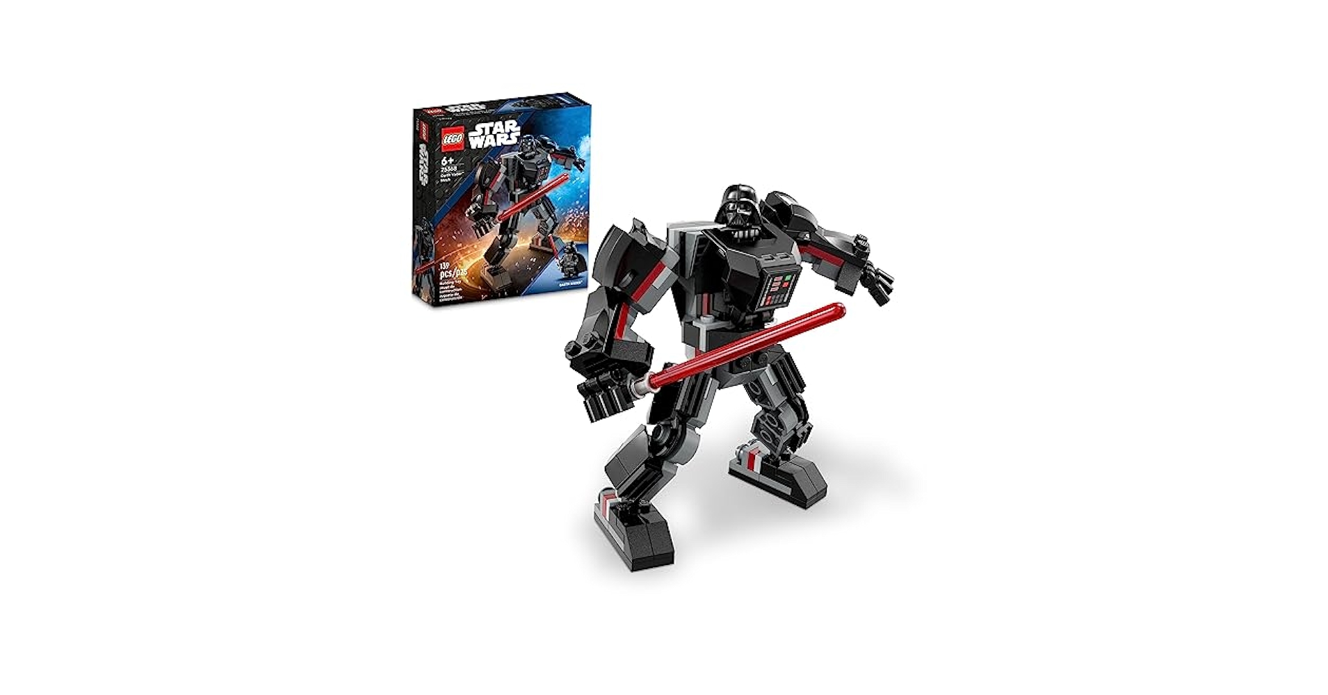 Amazon.com: LEGO Star Wars Darth Vader Mech 75368 Buildable